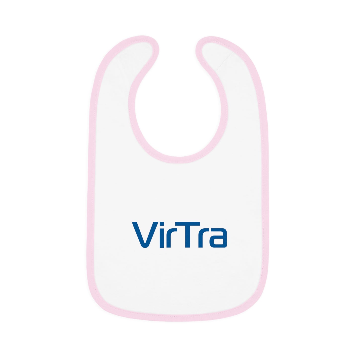 Baby Contrast Trim Jersey Bib
