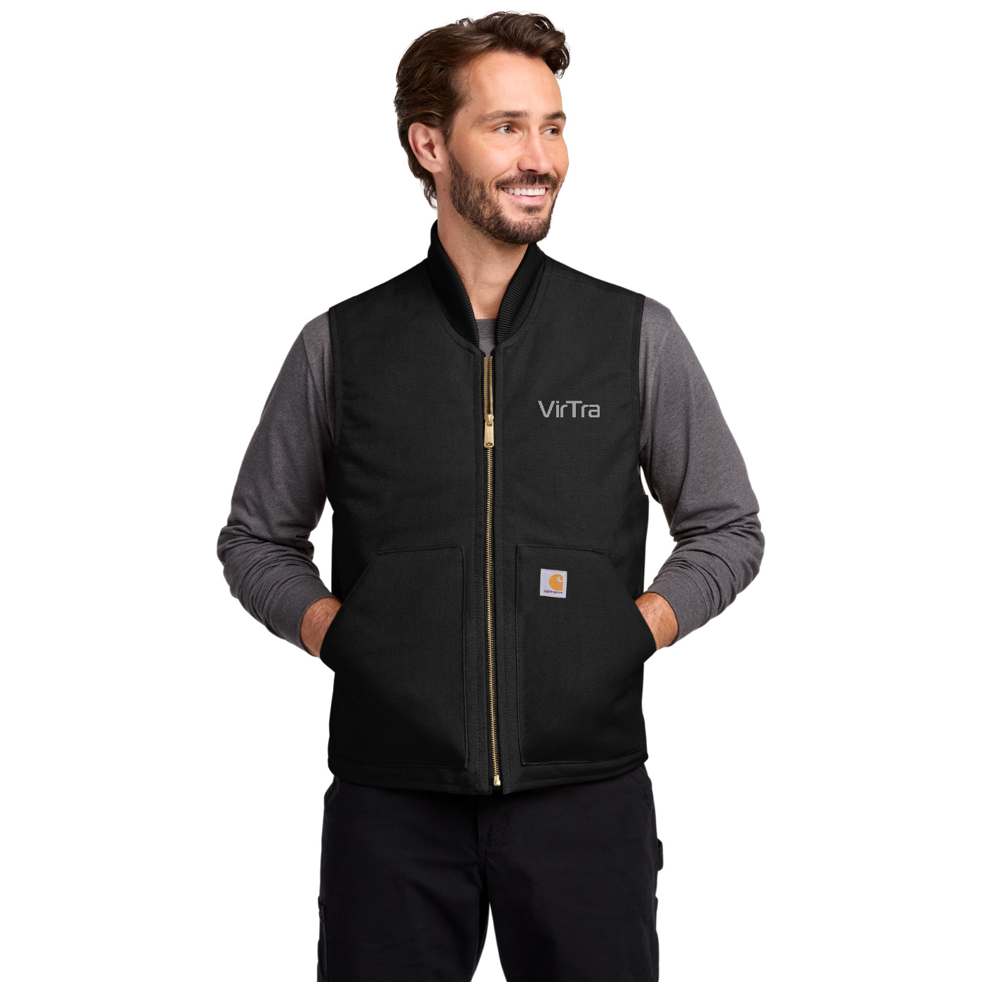 Carhartt Duck Vest — model
