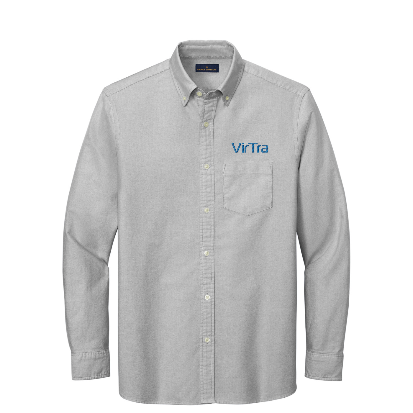Brooks Brothers Casual Oxford Cloth Shirt — Windsor Grey
