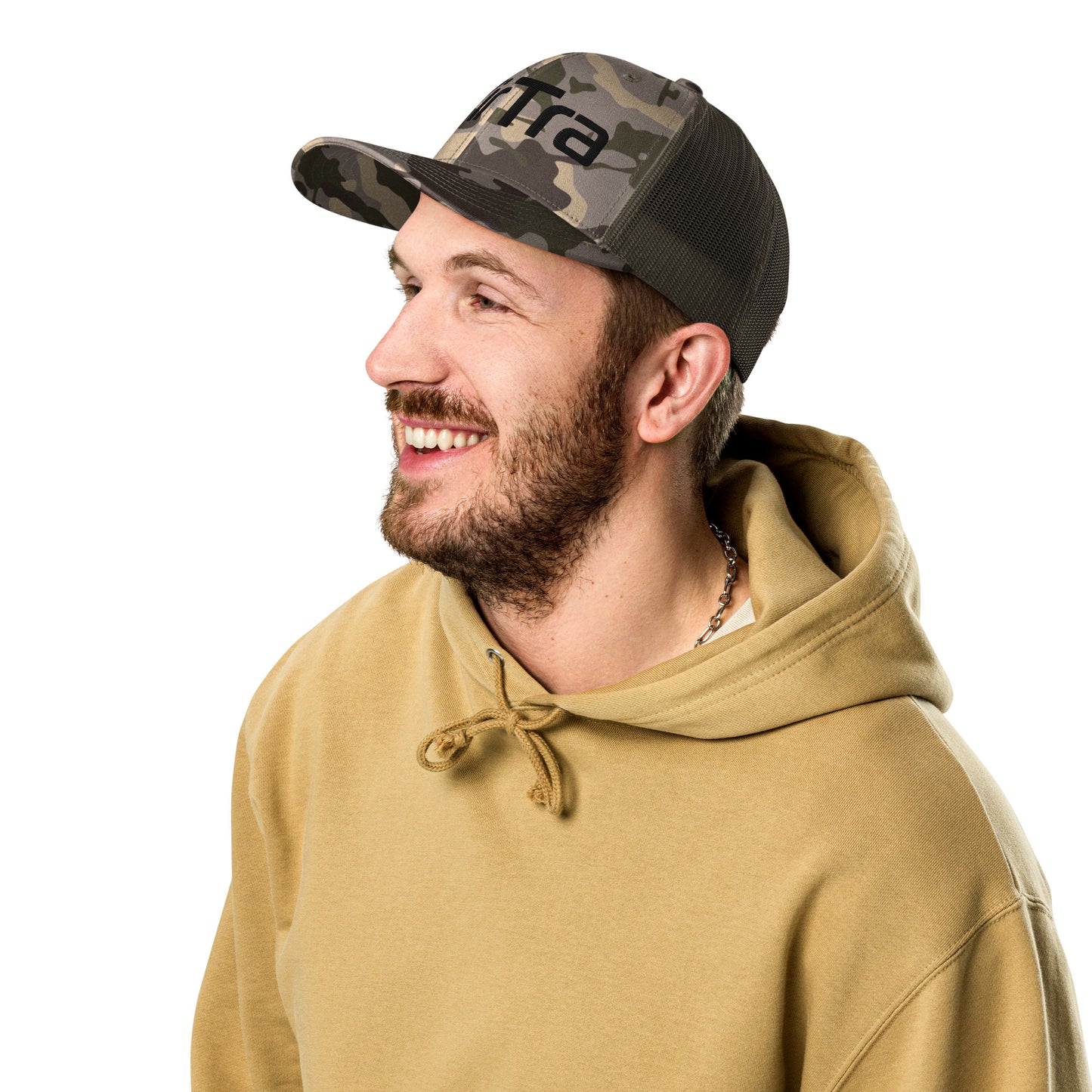 Camo trucker hat