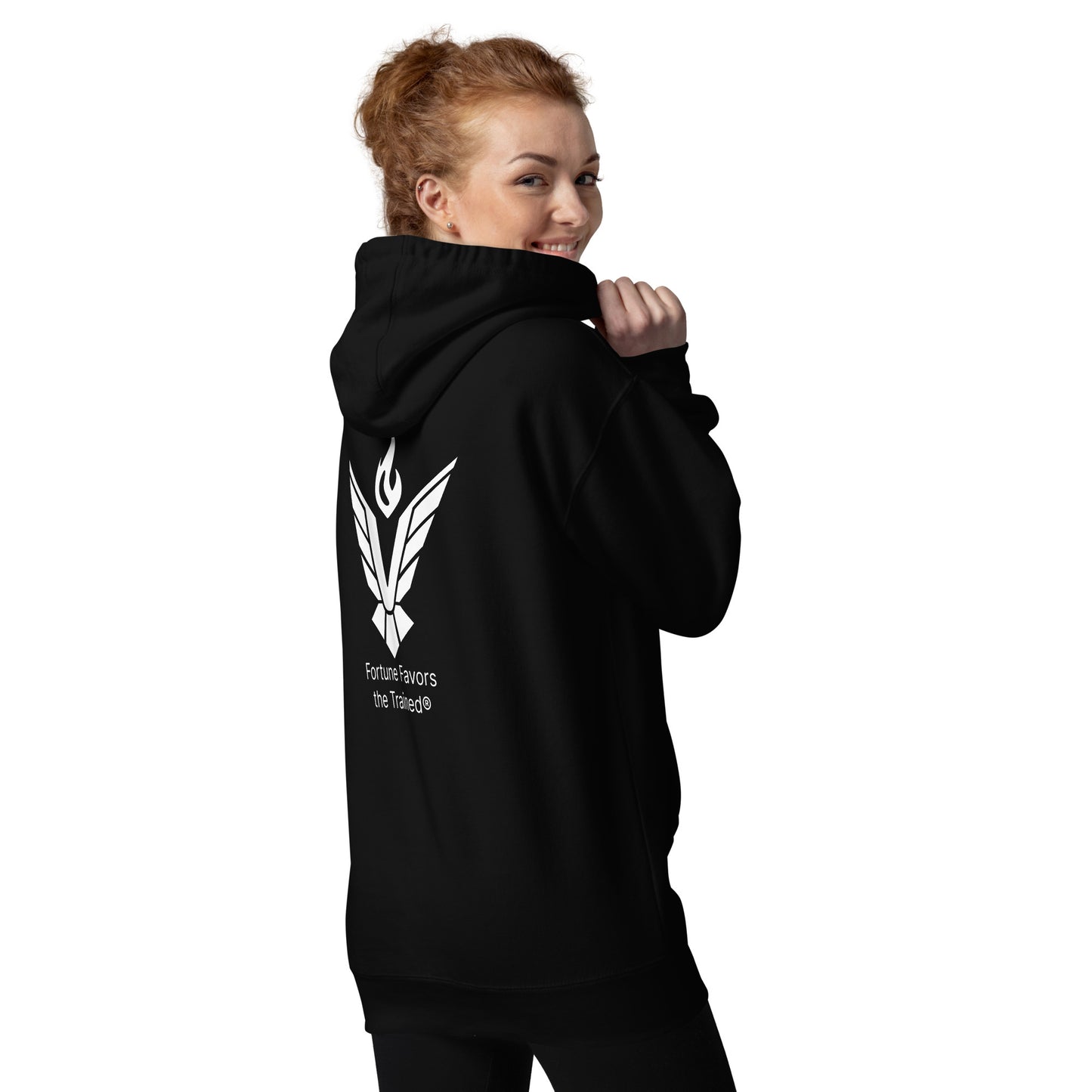 VirTra Unisex Premium Hoodie (double sided) - fitted cut