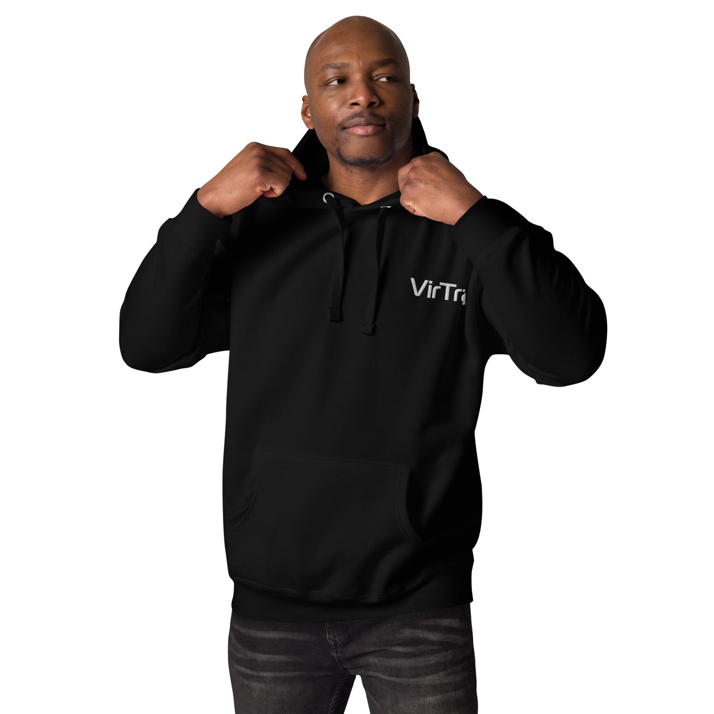 VirTra Unisex Premium Hoodie (double sided) - fitted cut