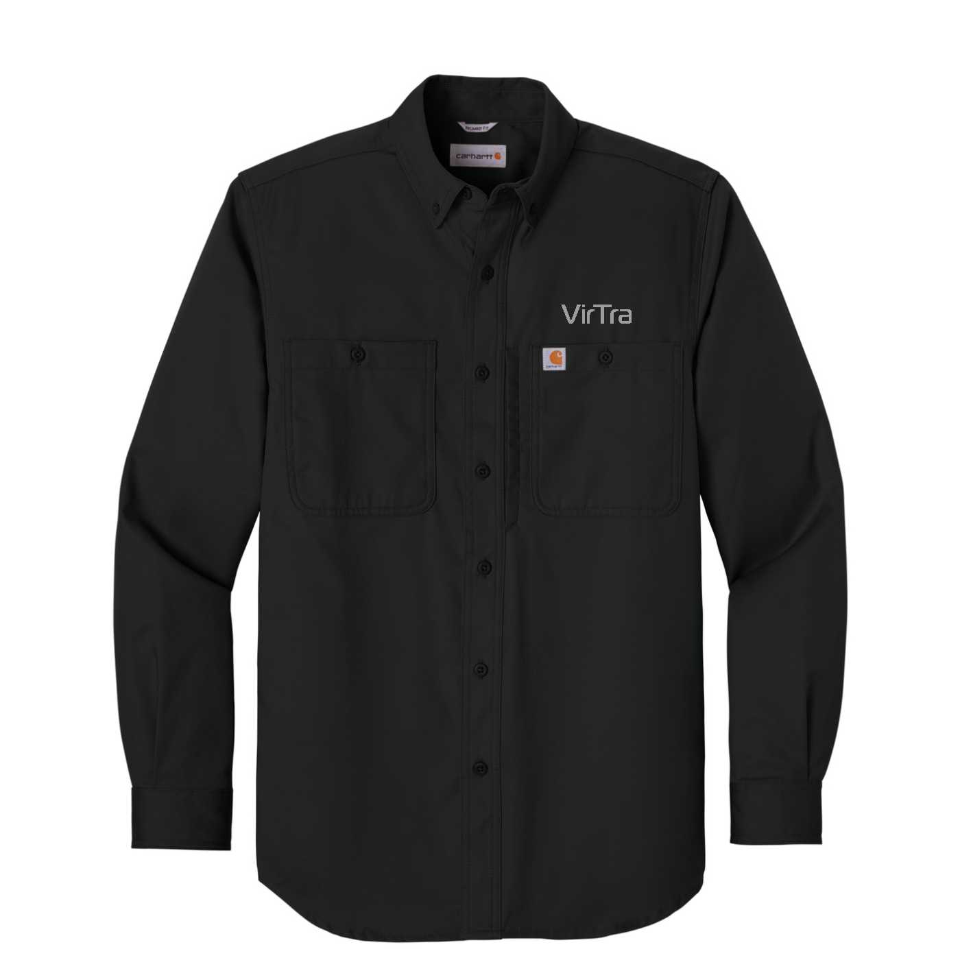 Carhartt Rugged Professional Series Long Sleeve Shirt — Black