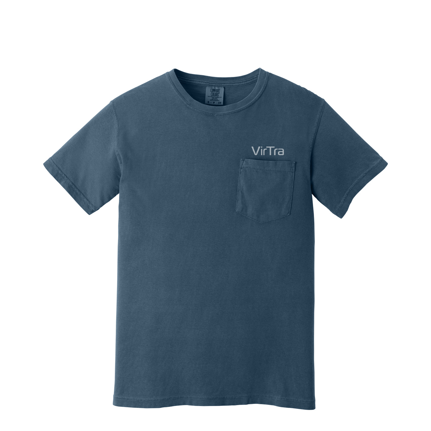 COMFORT COLORS  Heavyweight Ring Spun Pocket Tee — Midnight