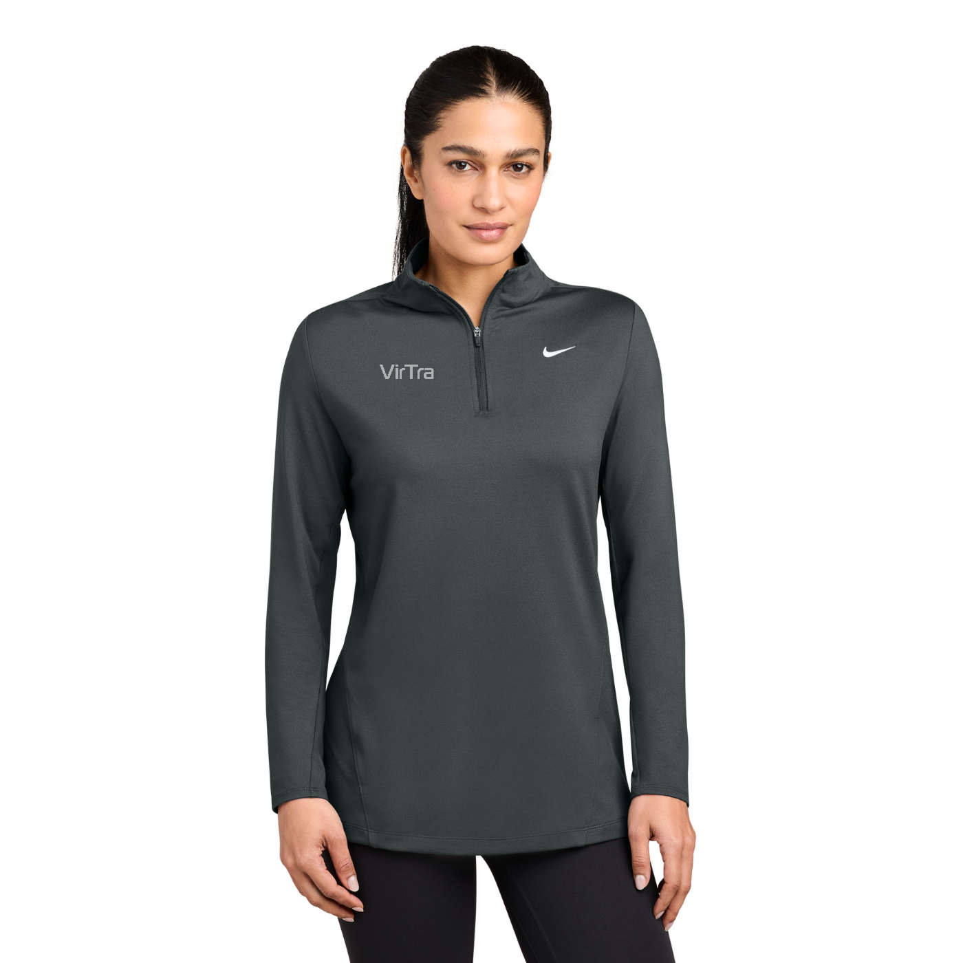 Nike Women's Dri-FIT Stride 1/2-Zip — model