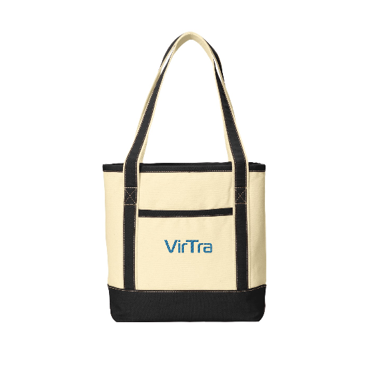 Port Authority Medium Cotton Canvas Tote
