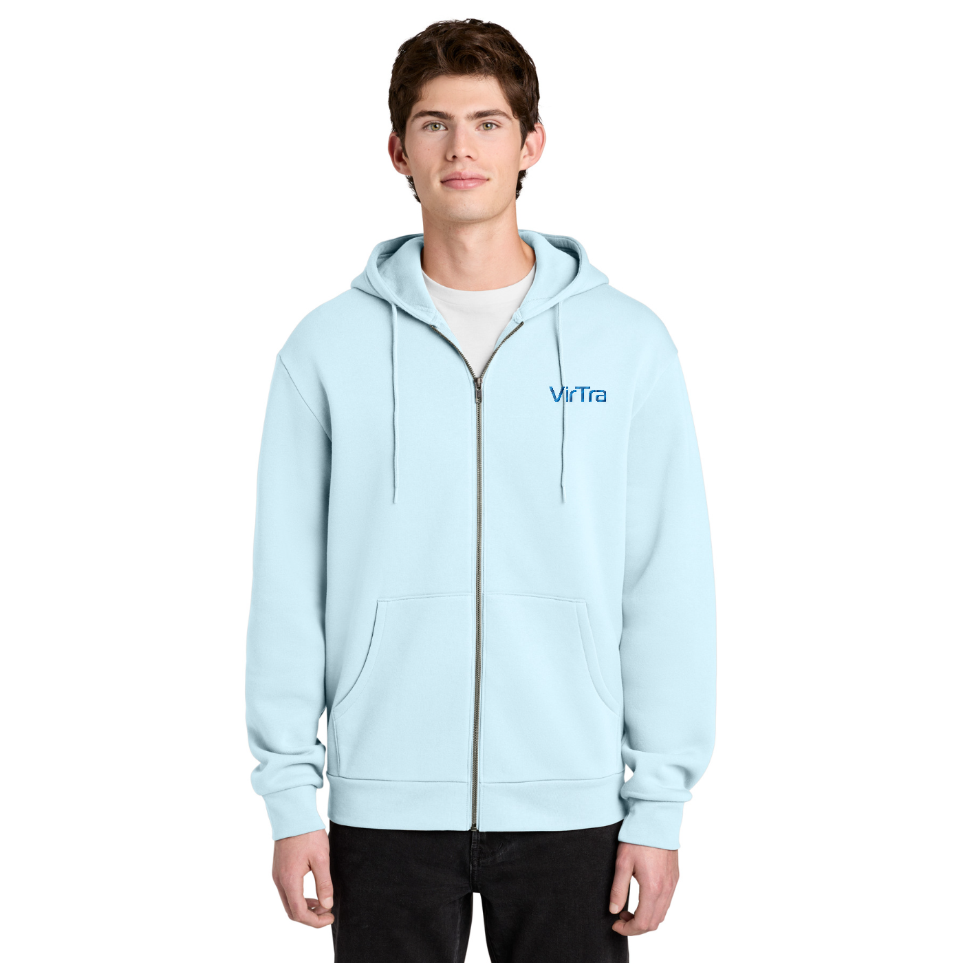 District MelloFleece Full-Zip Hoodie — model