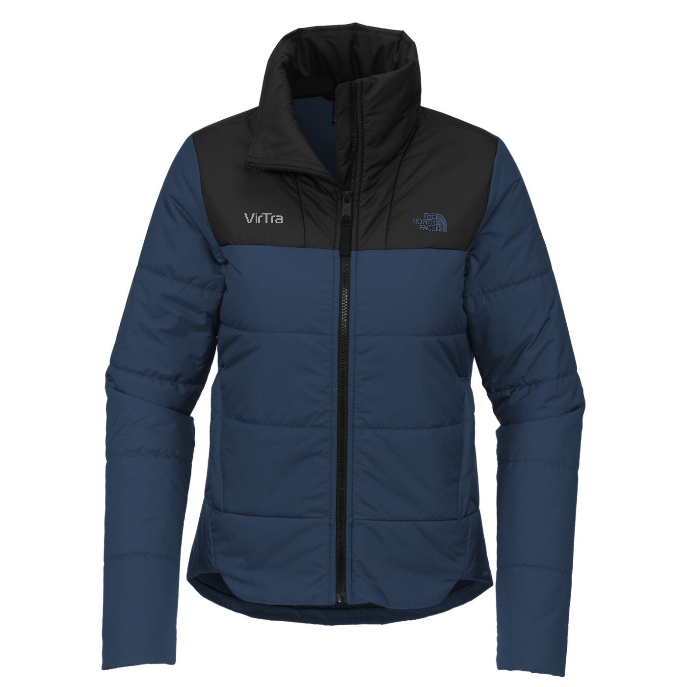 The North Face Women's Chest Logo Everyday Insulated Jacket — Shady Blue