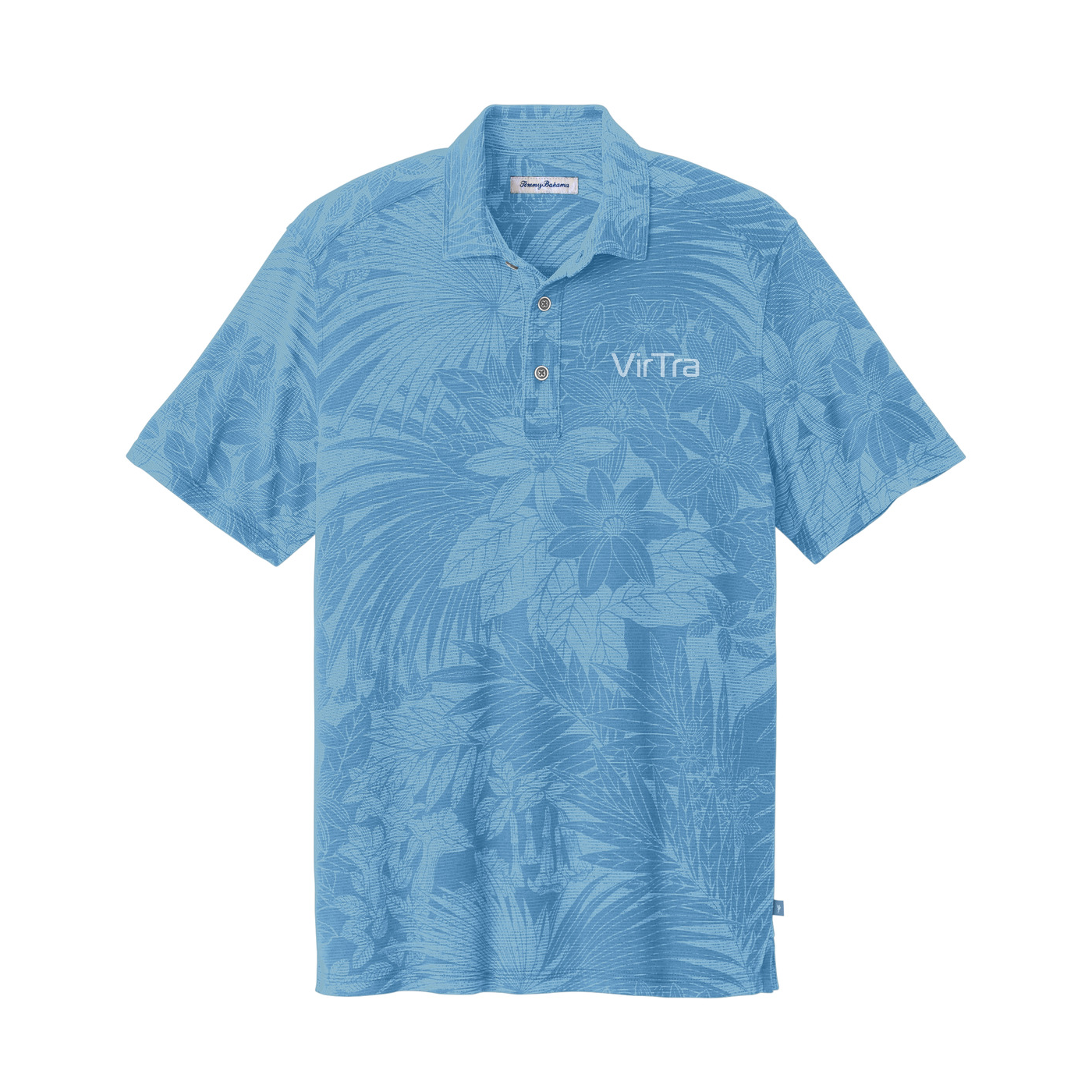 Tommy Bahama Santiago Paradise Polo — Chambray Blue