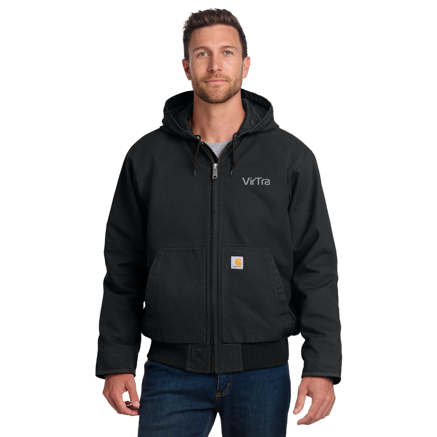 Carhartt Washed Duck Active Jac — model