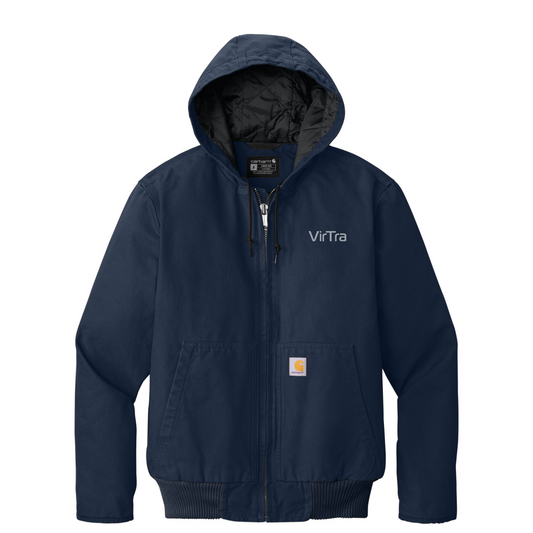 Carhartt Washed Duck Active Jac — Navy