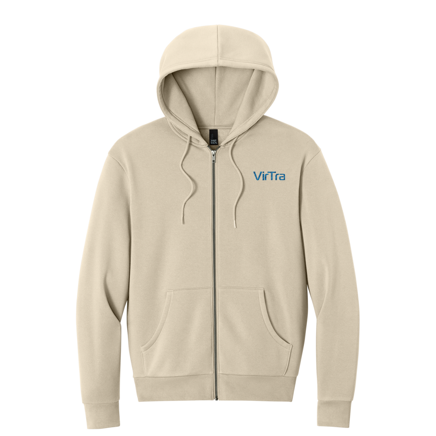 District MelloFleece Full-Zip Hoodie — Chai